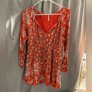 Free People Floral dress